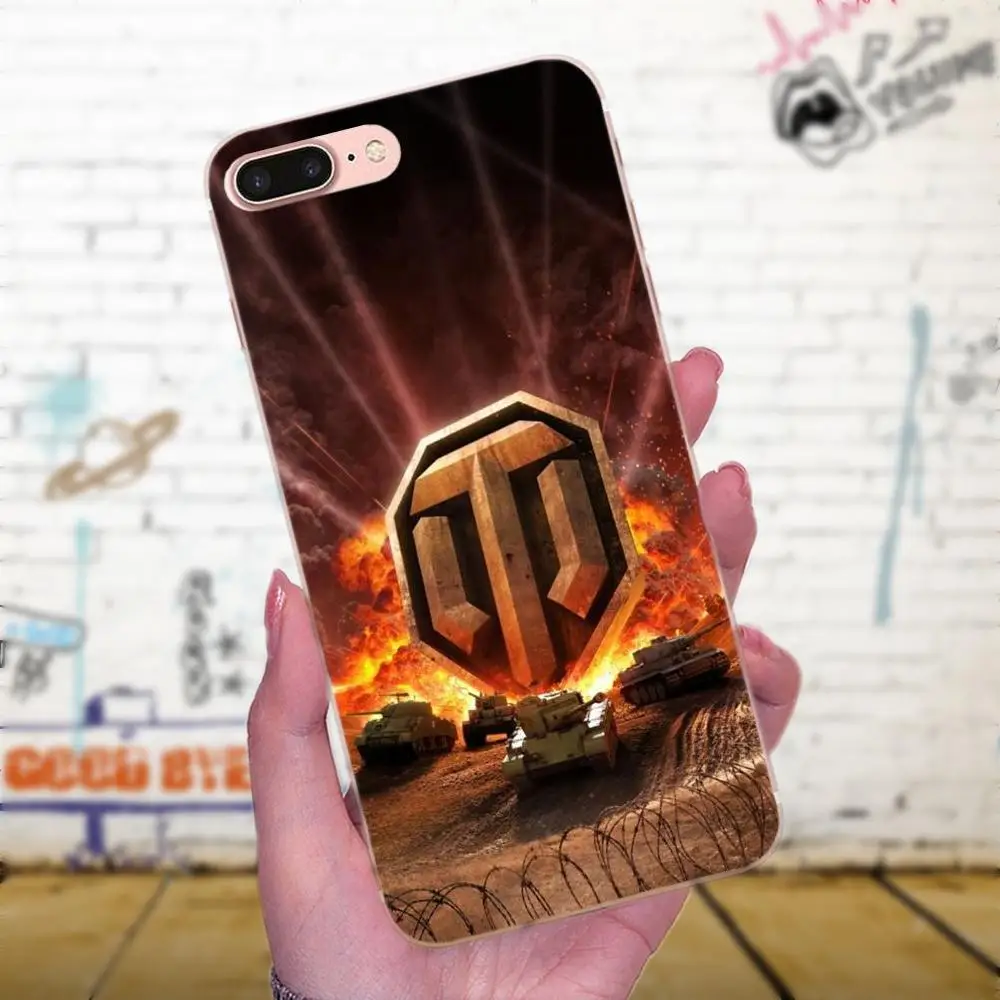Мягкий чехол World Of Tanks Multi для Xiaomi Mi3 Mi4 Mi4C Mi4i Mi5 Mi 5S 5X 6 6X 8 SE A1 Max Mix 2 Note 3 4 | Мобильные