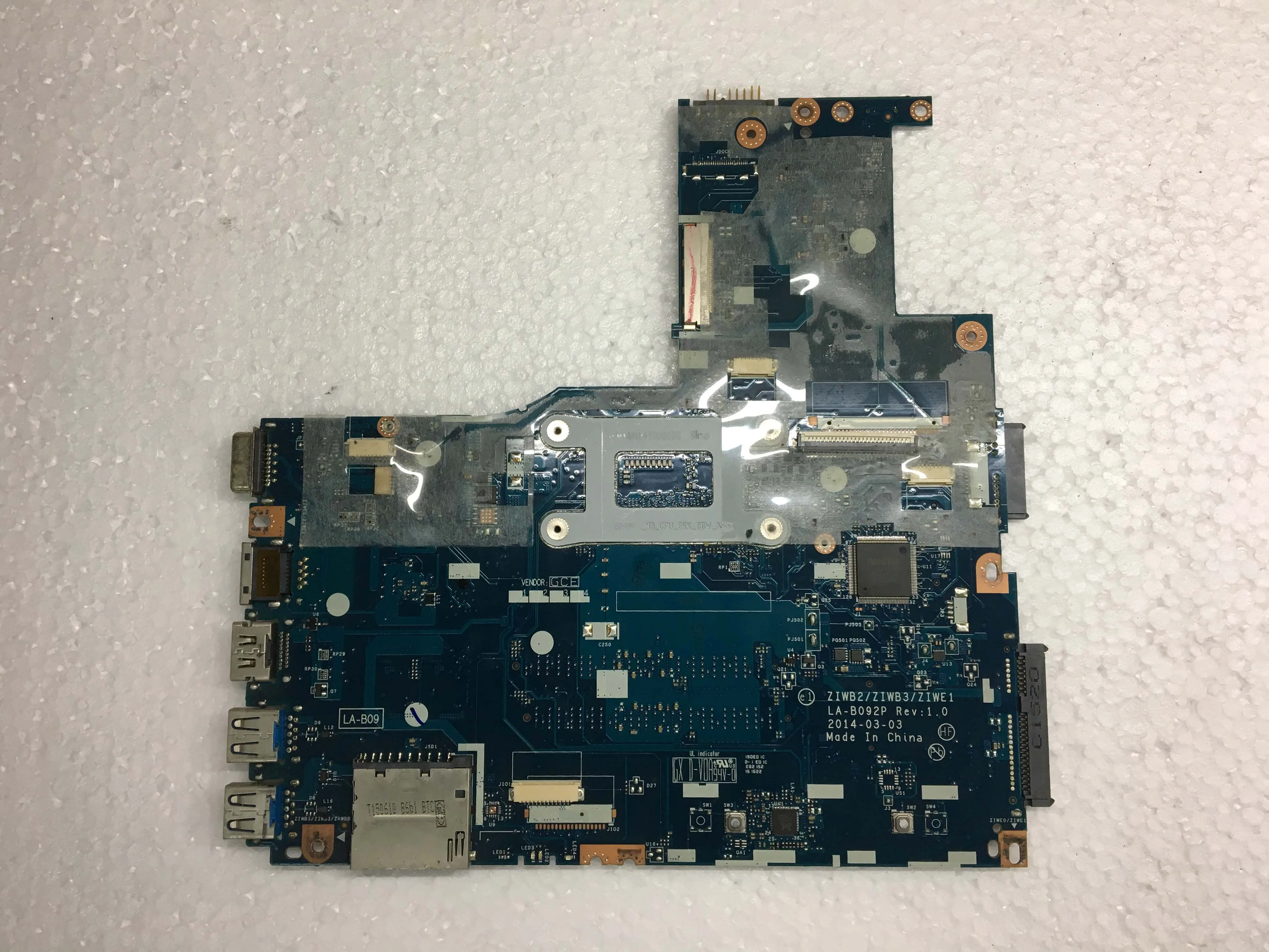 Новая материнская плата ZIWB ZIWB3 ZIWE1 для ноутбука Lenovo LA-B092P LA B092P | Компьютеры и офис