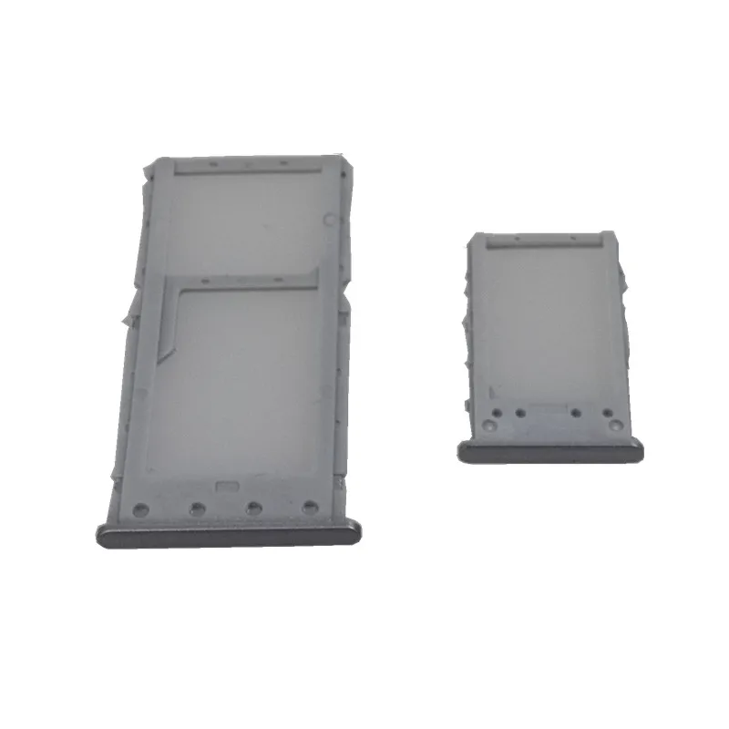 Gray Адаптеры для sim-карт Redmi6A для Xiaomi Redmi 6A/Redmi 6 sim карты слот, разъем для лотка держатель адаптеров Замена Корпус Запчасти - Цвет: Gray