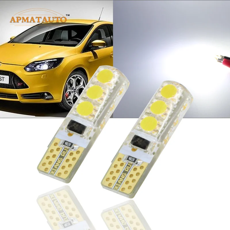 2 x Автомобильный Стайлинг T10 W5W T16 194 168 12V Светодиодные Габаритные огни Задний свет