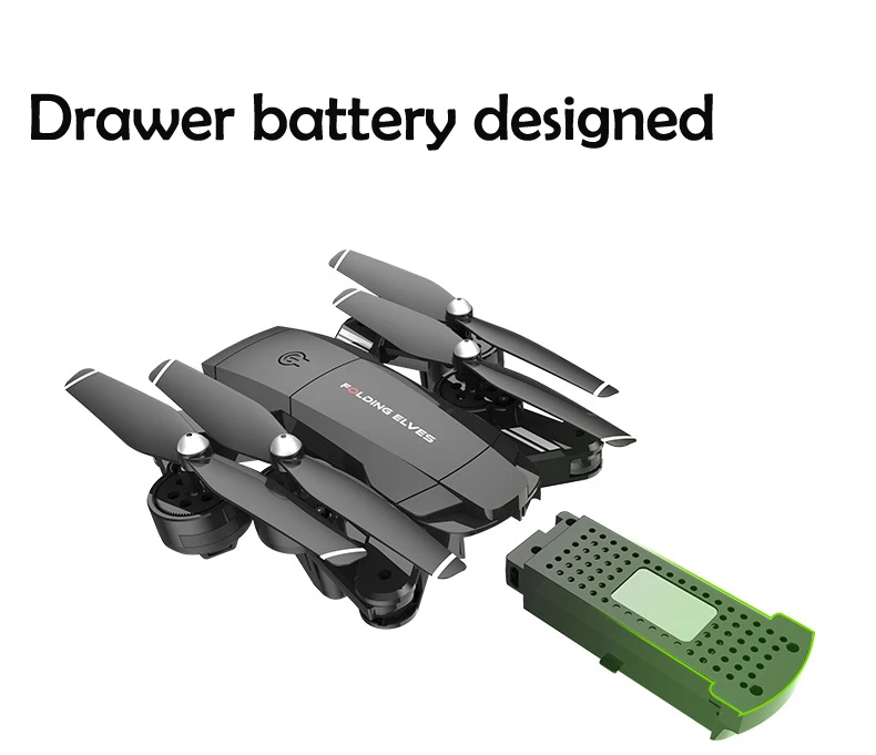 Global Drone GW06 4K камера Дроны с камерой HD оптический поток Следуйте за мной вертолет Квадрокоптер Дрон VS M69 M70 E58