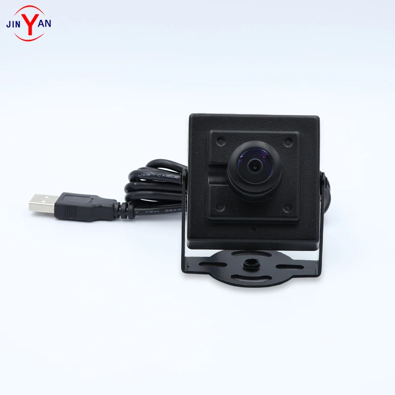 Manual exposure 2MP camera square small iron shell industrial 170 degree wide angle lens 1600x1200 | Компьютеры и офис