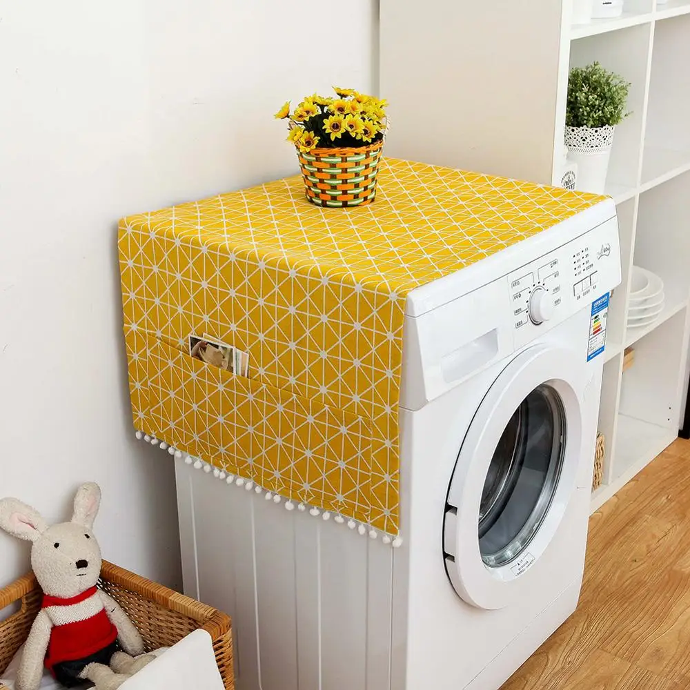 Бытовая стиральная машина охватывает обе стороны Висячие карманы прочный хлопок