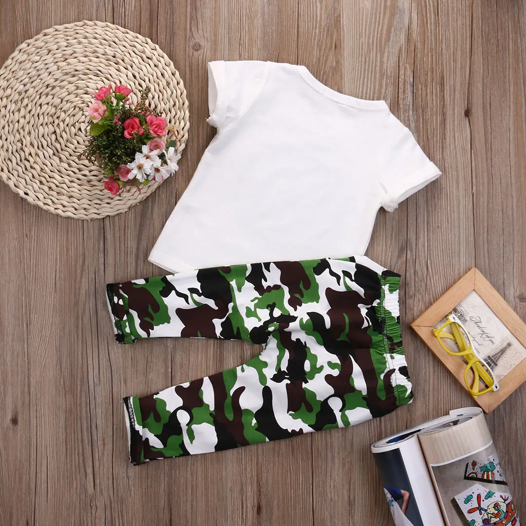 Популярная детская одежда для маленьких мальчиков и девочек футболки штаны