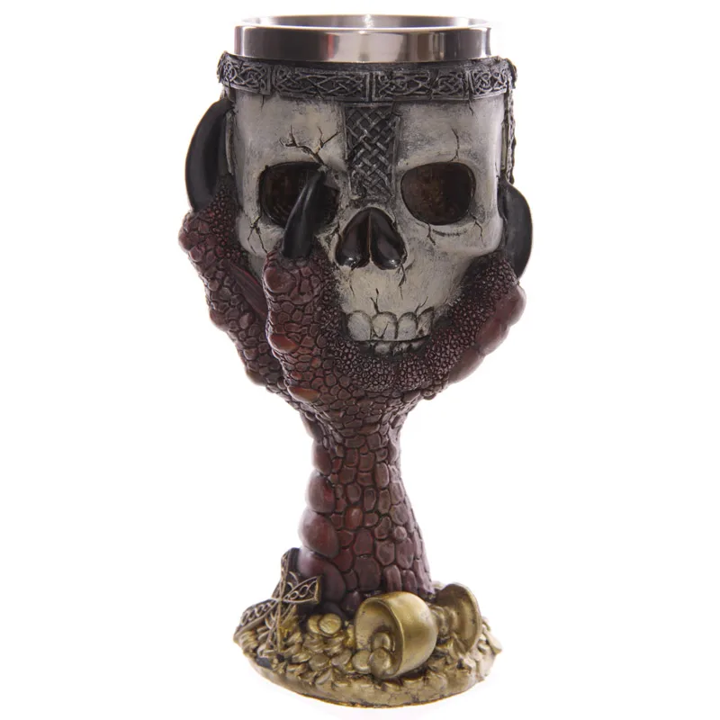1 шт. декоративный и функциональный бокал|skull goblet|halloween gobletsskull decoration |