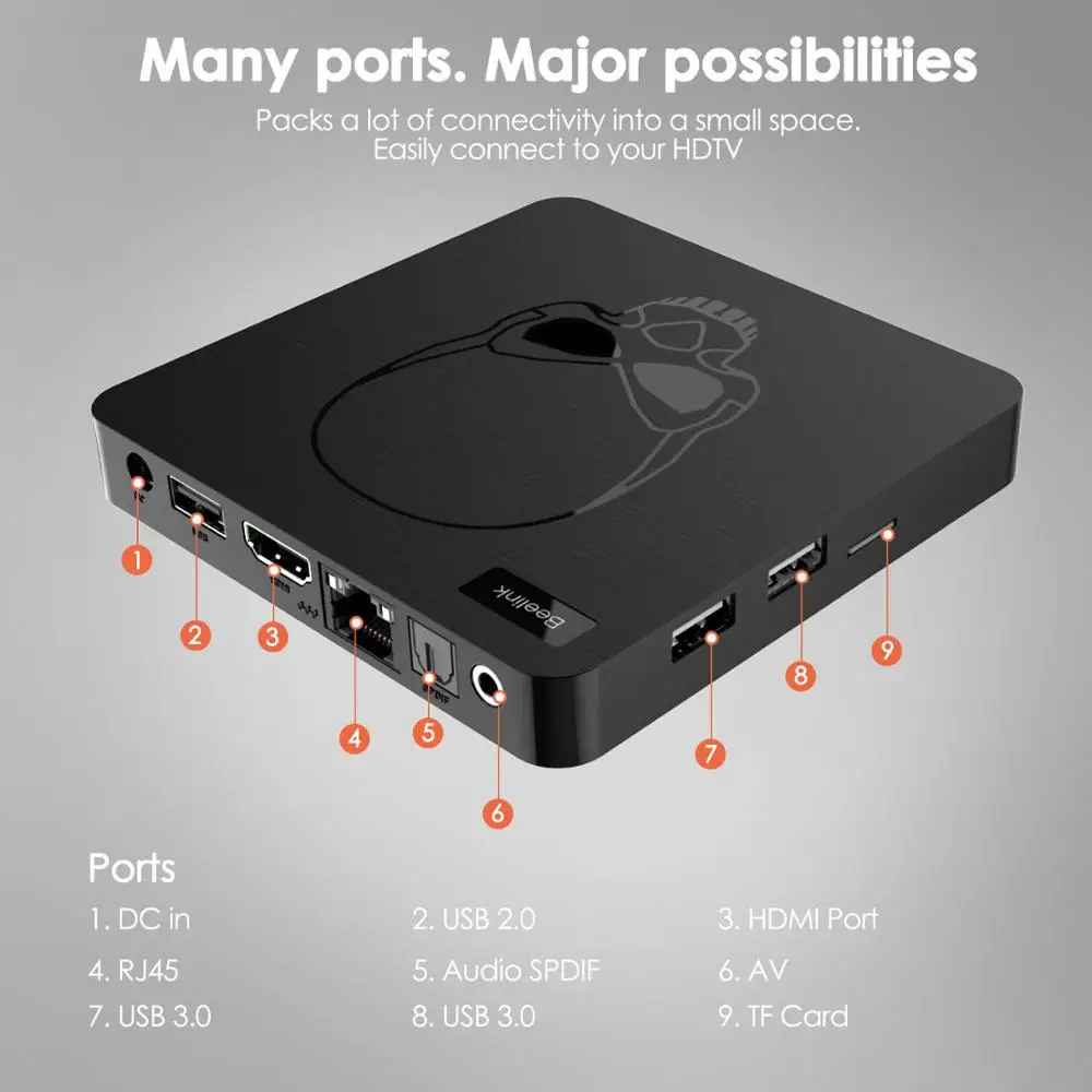 Beelink телефон с четырёхъядерным процессором Amlogic S922X Android 9 0 ОЗУ 4 Гб ПЗУ 64