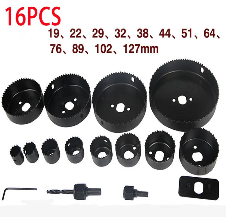16 шт. Набор бит для резки дерева 4-5 дюймов | Инструменты