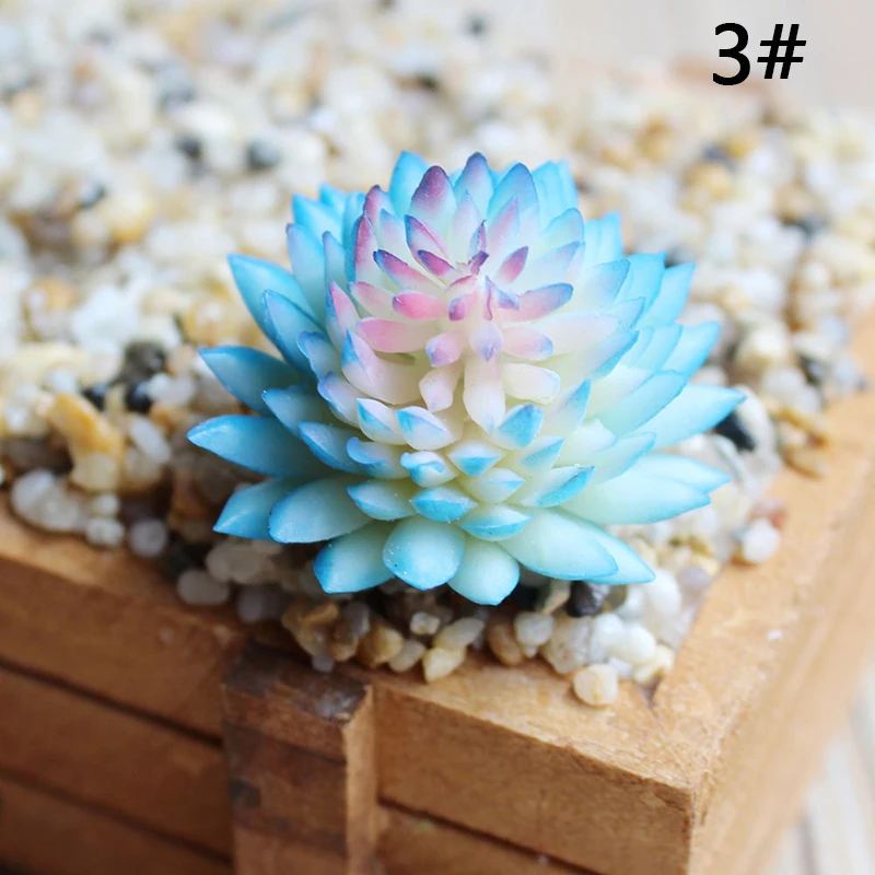 6 см/2 36 "Искусственный пластик суккулент завод Sinocrassula цветок для дома и офиса