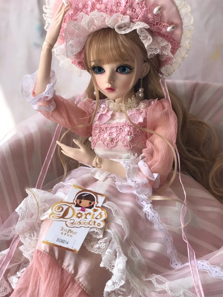 1/3 BJD 60 см куклы игрушки высшего качества китайская Кукла 18 шарниров BJD шаровая шарнирная кукла Мода девушка подарок игрушки для девочек модифицированная версия