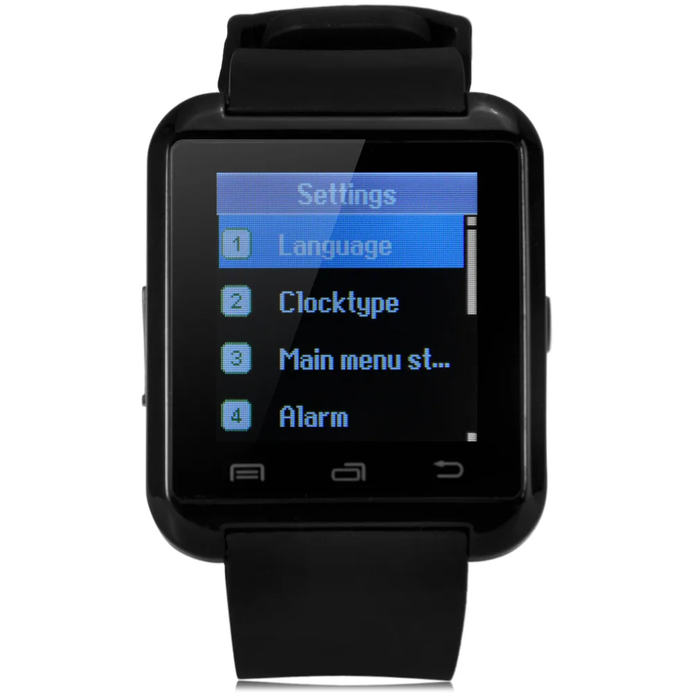 Bluetooth U8 SmartWatch спортивные наручные Смарт-часы Для мужчин для Apple IOS телефона Android
