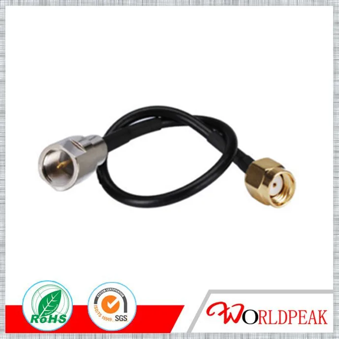 Free shipping 10Pcs FME plug to RP SMA male connector pigtail cable RG174 15cm for Wireless