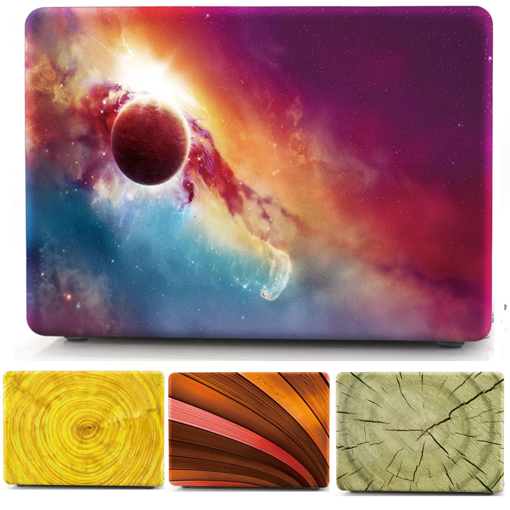 Жесткий чехол для ноутбука с принтом Mac Air Pro retina 11 12 13 15 дюймов корпус Macbook 3 4
