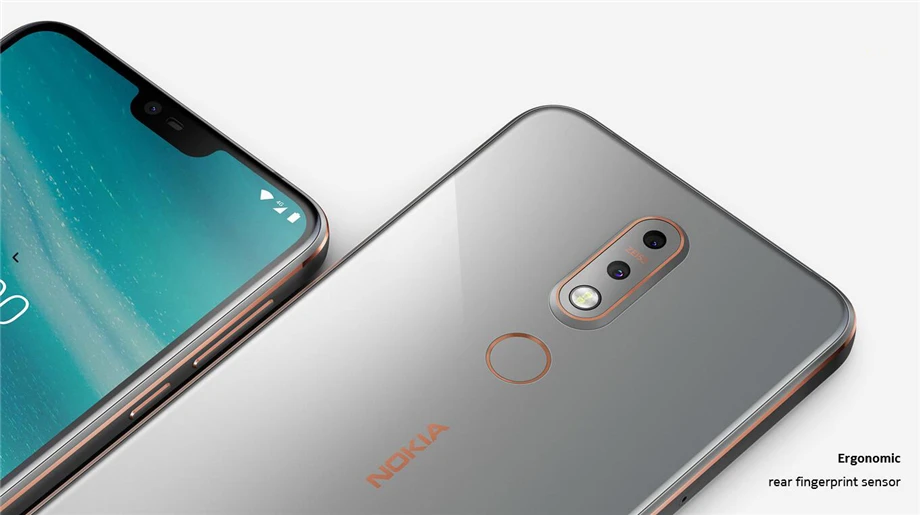Nokia 7,1,, Android, мобильный телефон, четыре ядра, 4G LTE, 5,84 '', 4 Гб ram, 64 ГБ rom, две sim-карты, две тыловые камеры, отпечаток пальца, NFC