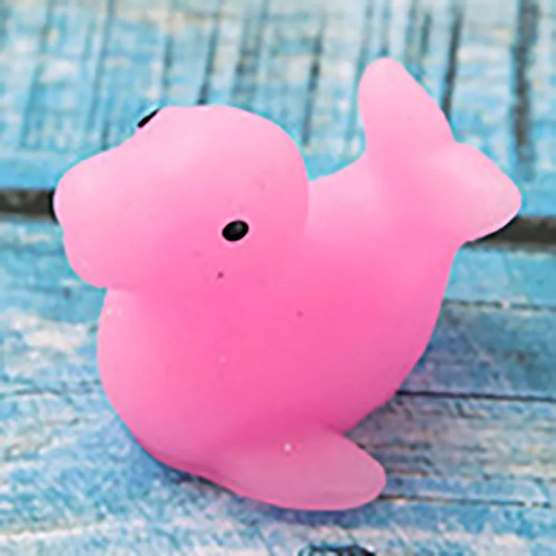 Kawaii креативный подарок крем Ароматические squishydepression мяч Анти Стресс мягкий toySqueeze Игрушки для маленьких детей Рождественский подарок 5*3*2,5 см - Цвет: seal