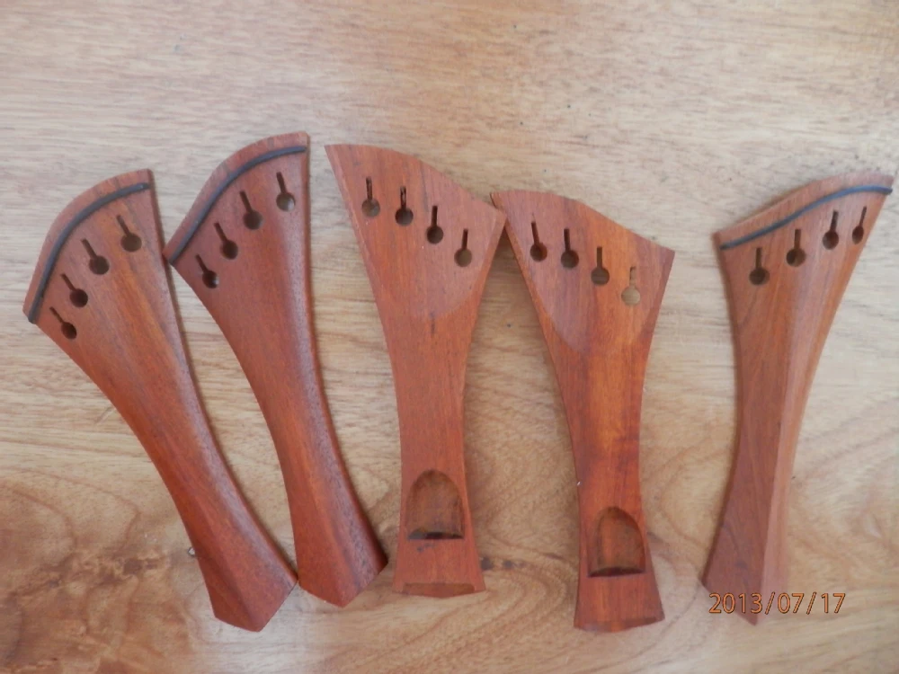 5 шт. профессиональные хвостовики для скрипки 4/4 дюйма|violin tailpiece|violin partspernambuco wood |