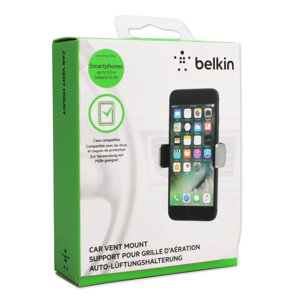Belkin оригинальный мобильный телефон держатель Универсальный Vent вращение на 360