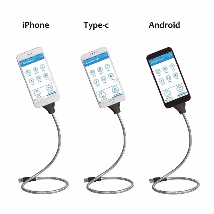 Стоячий usb-кабель для зарядки и передачи данных, зарядное устройство для телефона, держатель для Xiaomi mi 9 Red mi Note 7 iPhone Android Typec смартфонов