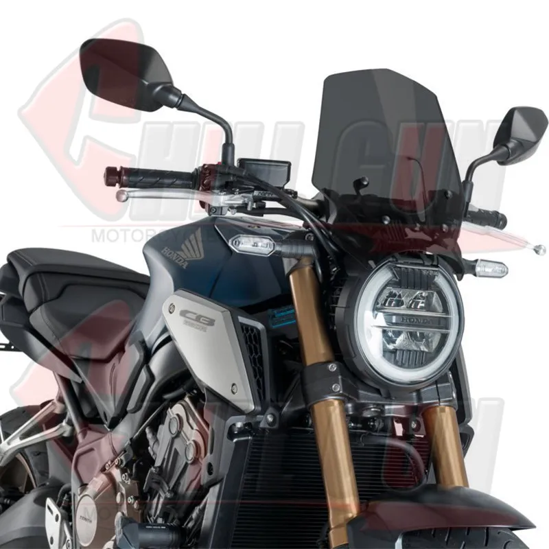 

NEW Motorcycle Cafe Motor Windshield WindScreen Deflector Visor Viser For HONDA CB650R NEO Sports Cafe CB 650 R 2019-2021 2021