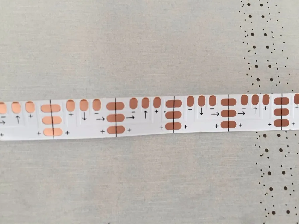 Белая гибкая печатная плата (без светодиодов) для использования в Пиксельной