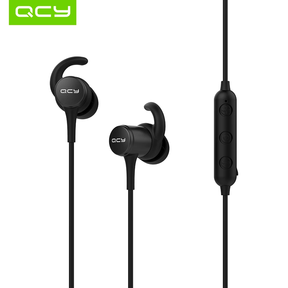QCY M1s IPX5 Rated наушники с защитой от пота Bluetooth 4 2 Беспроводные спортивные для бега