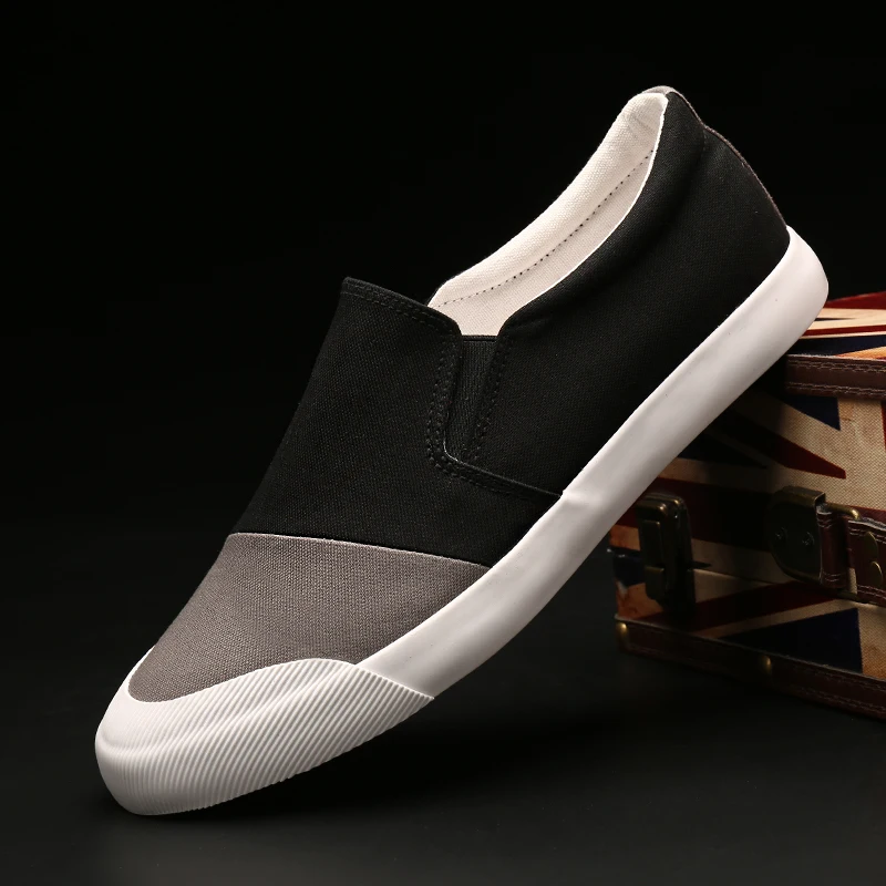2018 Autumn New Canvas Shoes Color Matching Cloth Driving Casual | Обувь
