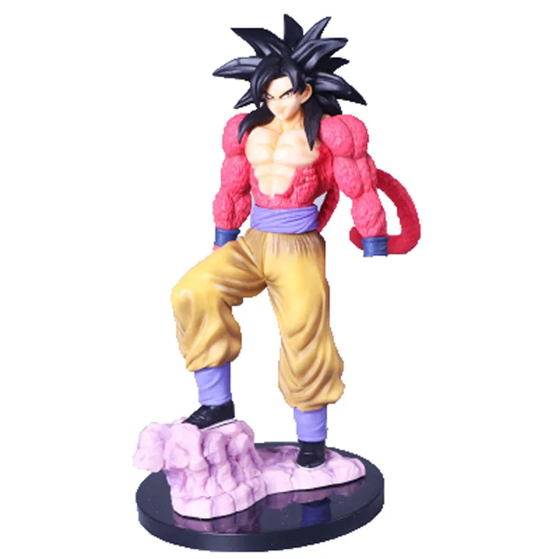 26 см SMSP Master Stars Dragon Ball Z Super Saiyan 4 Sun Goku ПВХ Аниме Фигурки игрушки для детей Коллекция