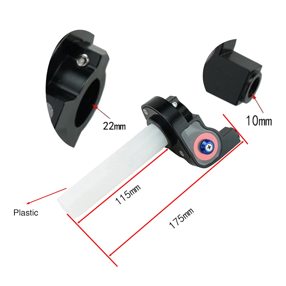 ZSDTRP Dirtbike поворотный Дроссельный ускоритель ручки и набор кабелей для 7/8 &quot50cc 150cc