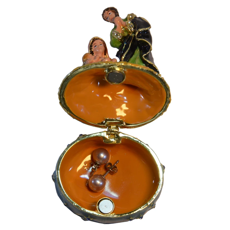 Свадебная подарочная коробка винтажное украшение бокс для украшений святой