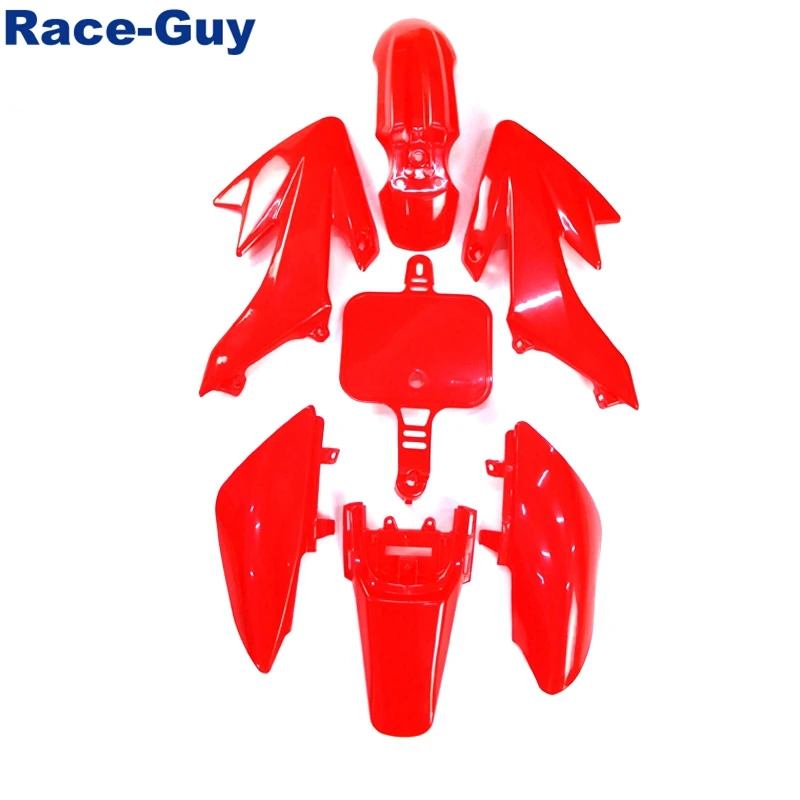 Plsatic обтекатель наборы для тела 50cc 70cc 90cc 110cc 125cc 140cc 150cc 160cc китайский Байк XR50 CRF50 SSR Thumpstar GPX топает