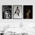 Настенное художественное изображение на холсте, Декор для дома, XXXTentacion хип-хоп, рисунок музыкальных звезд, модульный постер в скандинавском стиле для гостиной