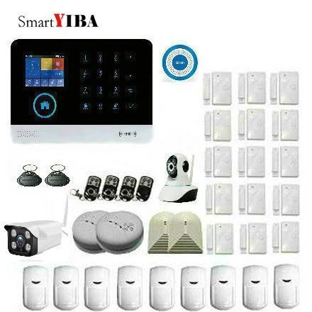 SmartYIBA WIFI сигнализация домашняя система охранной сигнализации IOS Android APP контроль