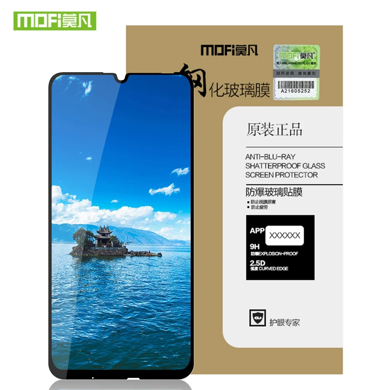

Mofi для Huawei P Smart Plus 2019 9H Защитная пленка 2.5D полное покрытие Закаленное стекло Защитная пленка для экрана для Huawei Enjoy 9S
