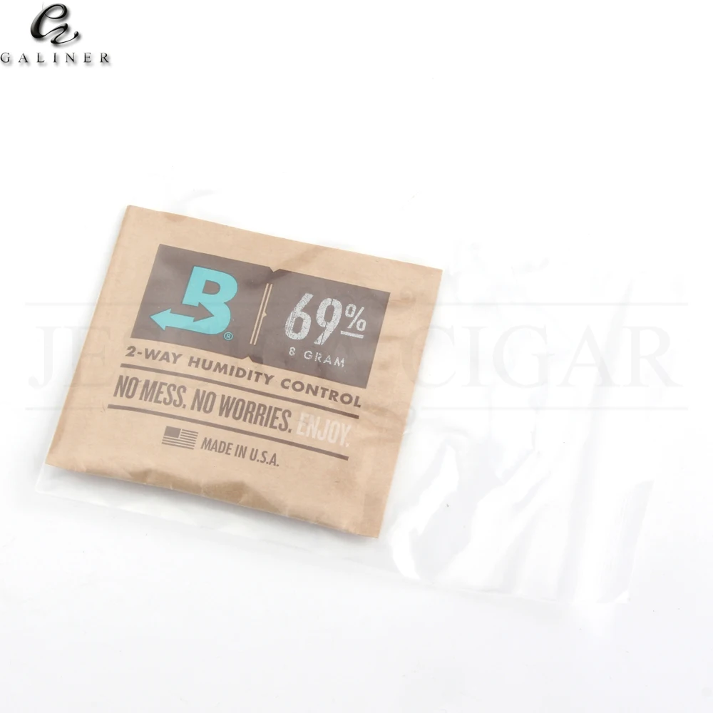 GALINER Boveda 8/60 г 2-полосная Управление влажностью humidipak увлажнитель сигарный увлажнитель сумка для увлажнитель для сигар