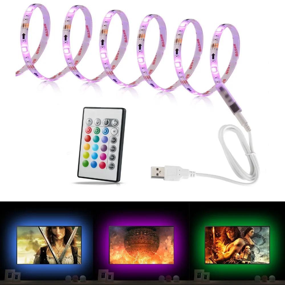 Светодиодная подсветильник ка для телевизора светильник RGB лента