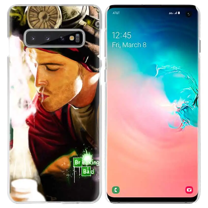 Чехол с принтом «во все тяжкие» чехол для samsung Galaxy S10 5G S10e S9 S8 M30 M20 M10 J4 J6 плюс J8 Note 8 9 прозрачный жесткий чехол из ПК для телефона Coque
