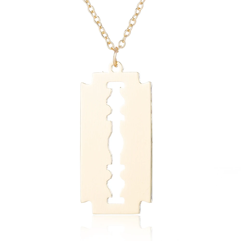 Изящное подвесное колье Yiustar Generous Charming Graceful Exquisite Hollow Blade с обаятельным шармом, сладким украшением для детей.