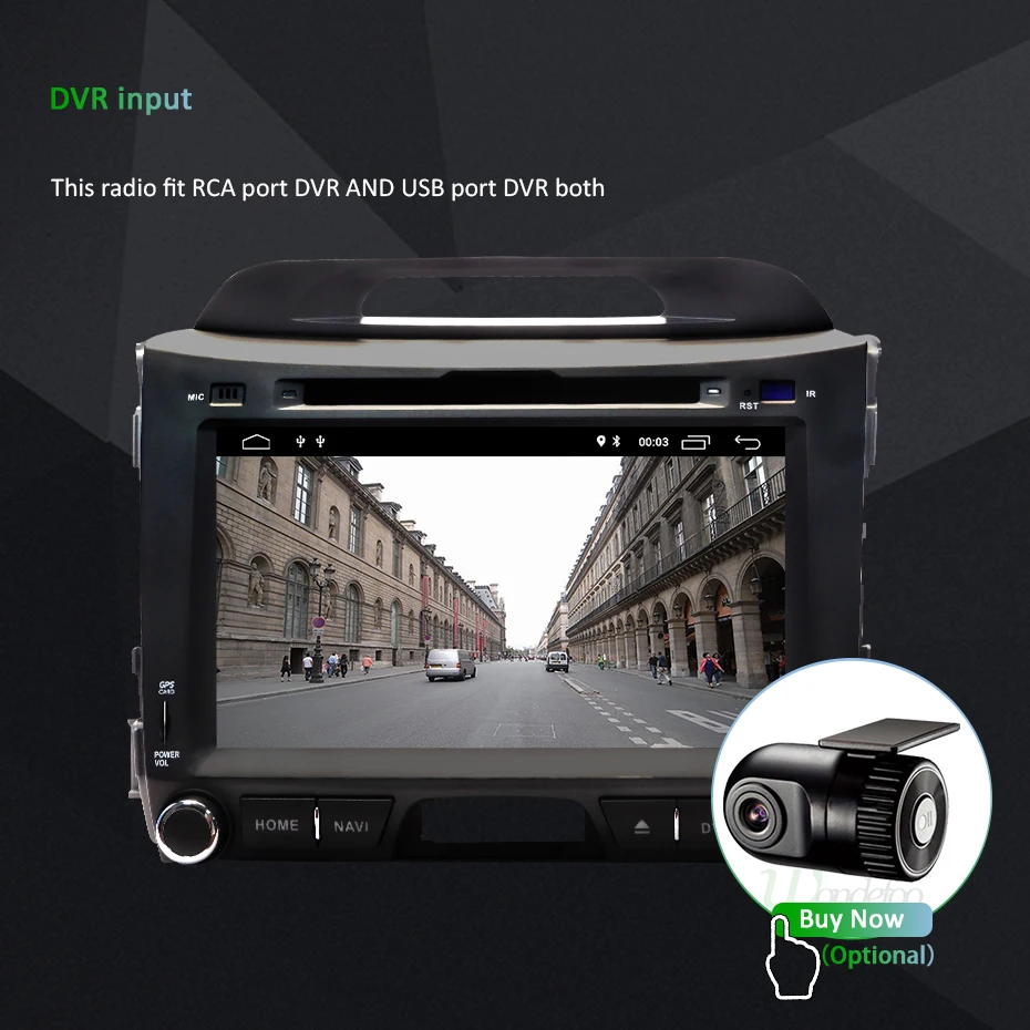 DSP ips AV выход 4G 64G Android 9,0 автомобильный dvd-плеер для KIA sportage 2011- gps Навигация стерео экран радио приемник аудио
