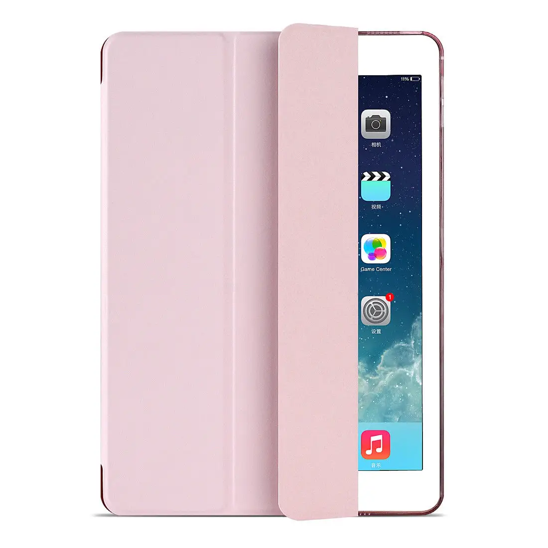 Для Apple iPad Air 1 2 Чехол чехол матовый Жесткий тройной складной Обложка Авто сон/