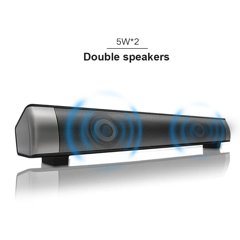 Мощный супер бас новая звуковая панель динамик 2 1 каналов USB mp3-плеер Bluetooth