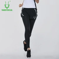 women sports pants two in one leggings fitness running gym yoga trainning tights vansydical sportswear
