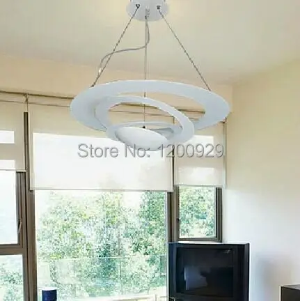 安い 径 50 センチメートル現代スパイラルペンダント照明送料無料ビート光デザインライト家の装飾リビングルーム/ベッドルームPLL-30