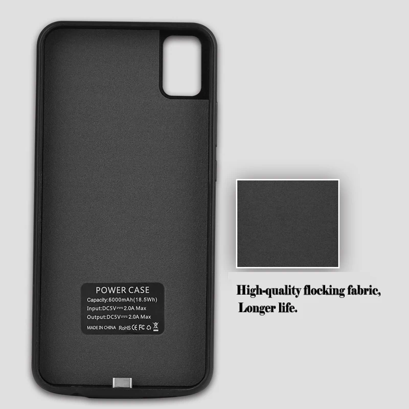 Чехол для аккумулятора 6000 мАч Xiaomi Mi Mix 2s power Bank Cover USB charger Capa Fundas|Чехлы с