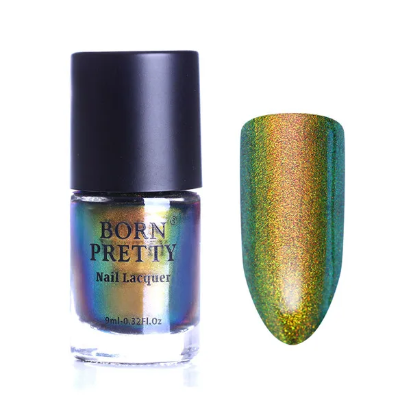 Pattern 5 BORN PRETTY 1 бутылка 9 мл Лак для ногтей хамелеон лак для ногтей блестки лак блестки неровные блестки лак для ногтей - Цвет: Pattern 5