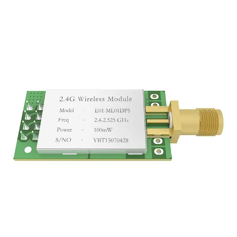 Беспроводной приемопередатчик nRF24L01P антенна SMA 2 4 ГГц 100 мВт nRF24L01P|Компьютерные