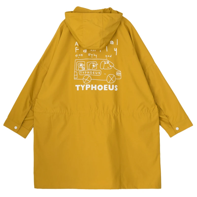 Trench Coat For Women 2018 New Casaco Feminino Overcoat Basic Comfortable Chaquetas Invierno Mujer Woman Clothes Yellow | Женская одежда