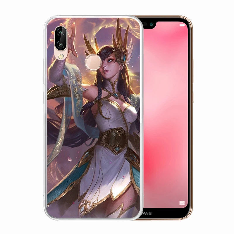 Тонкий Силиконовый ТПУ мягкий чехол для телефона huawei P20 Lite/Нова 3E крышка Капа Fundas