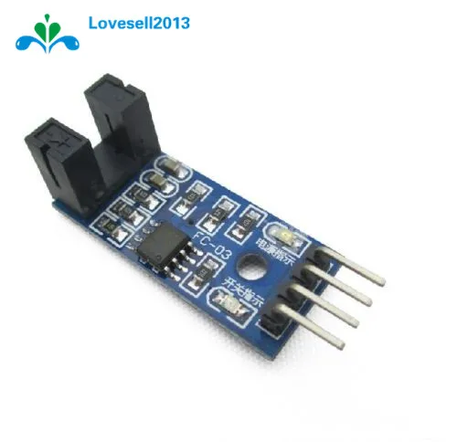 

2PCS Slot Type IR Optocoupler Speed Sensor Module LM393 for Arduino