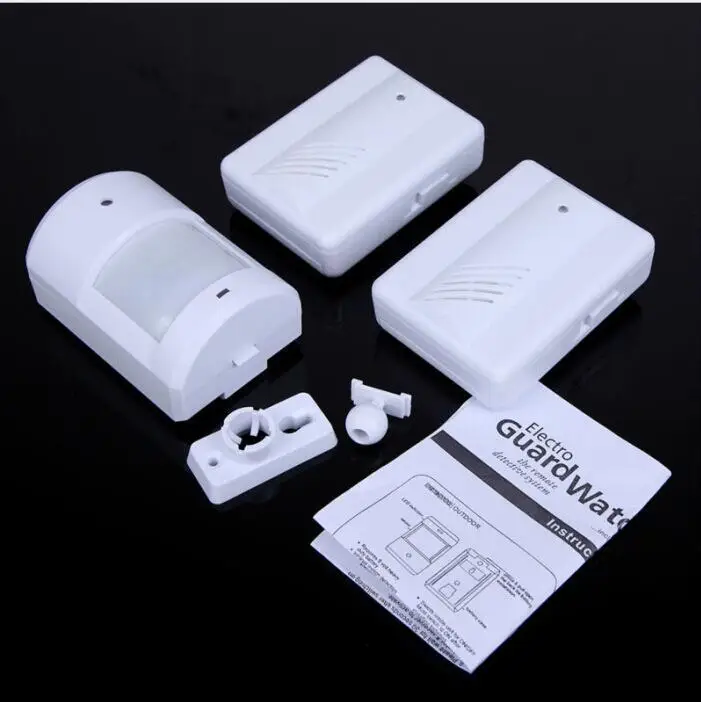 1 передатчик 2 приемника дверные колокольчики и с пассивным ИК датчиком движения беспроводной дверной