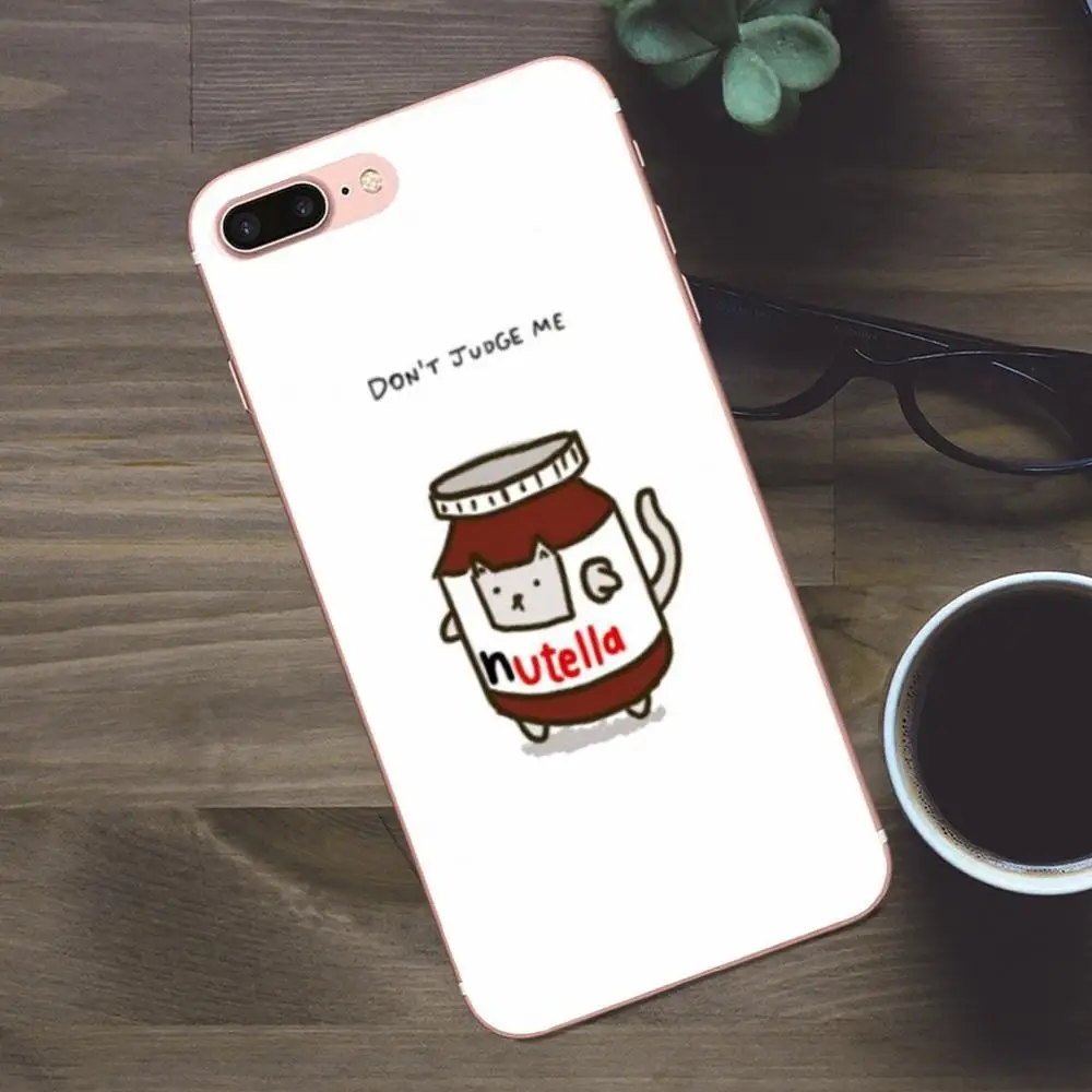 Bixedx еще один Nutella обои Kawaii милые для Huawei G8 Honor 5C 5X 6 6X 7 8 9 Y5II Mate P7 P8 P9 P10 P20 Lite Plus