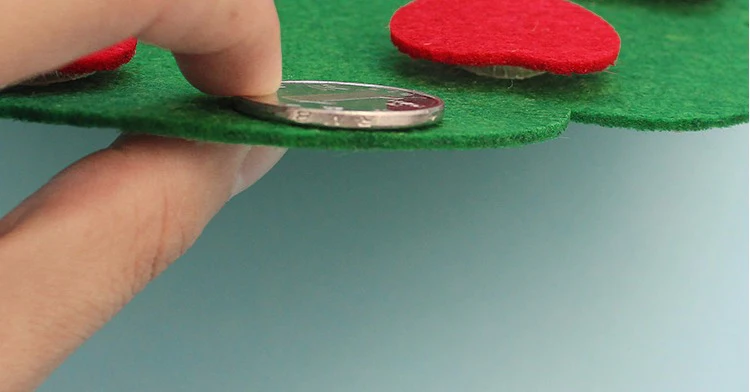 Красивые Детские Ранние обучающие цифры яблоко нетканое дерево | Дом и сад